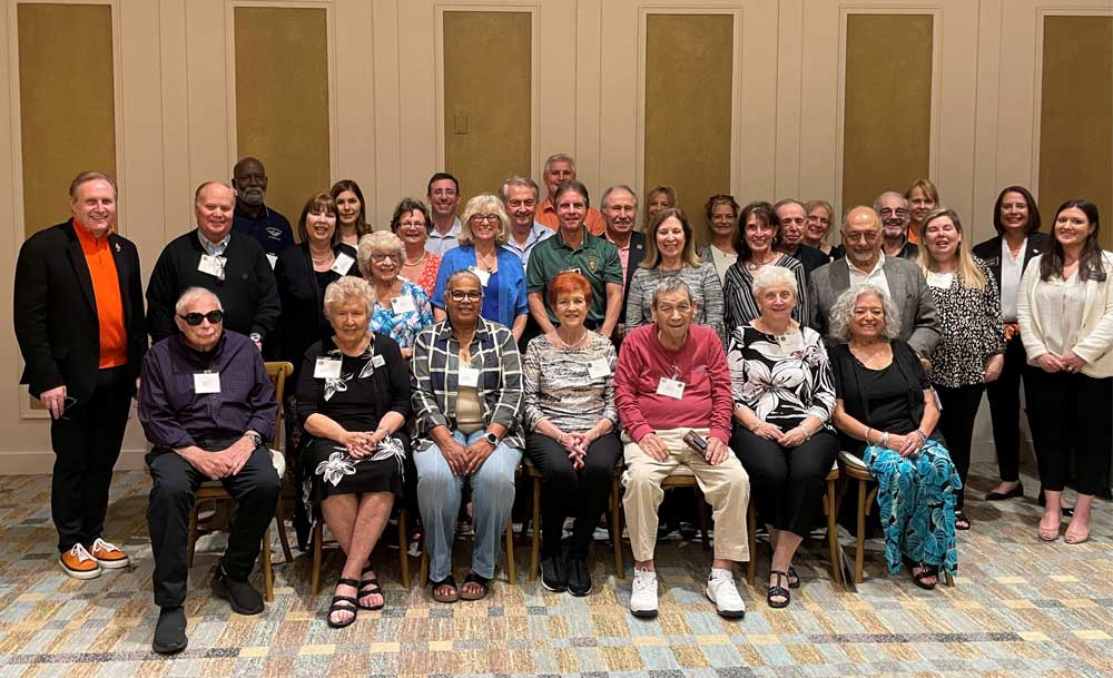 Alumni and friends at the Boca Raton Reception